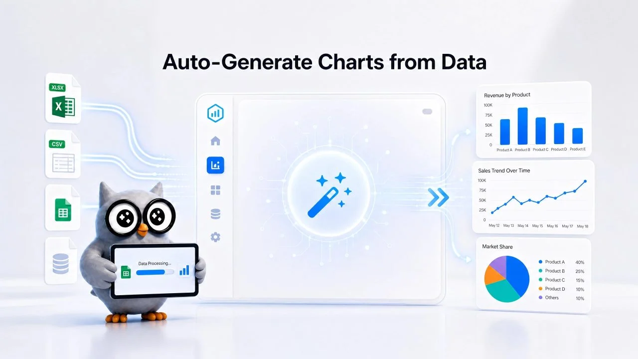 Auto-generate charts from data