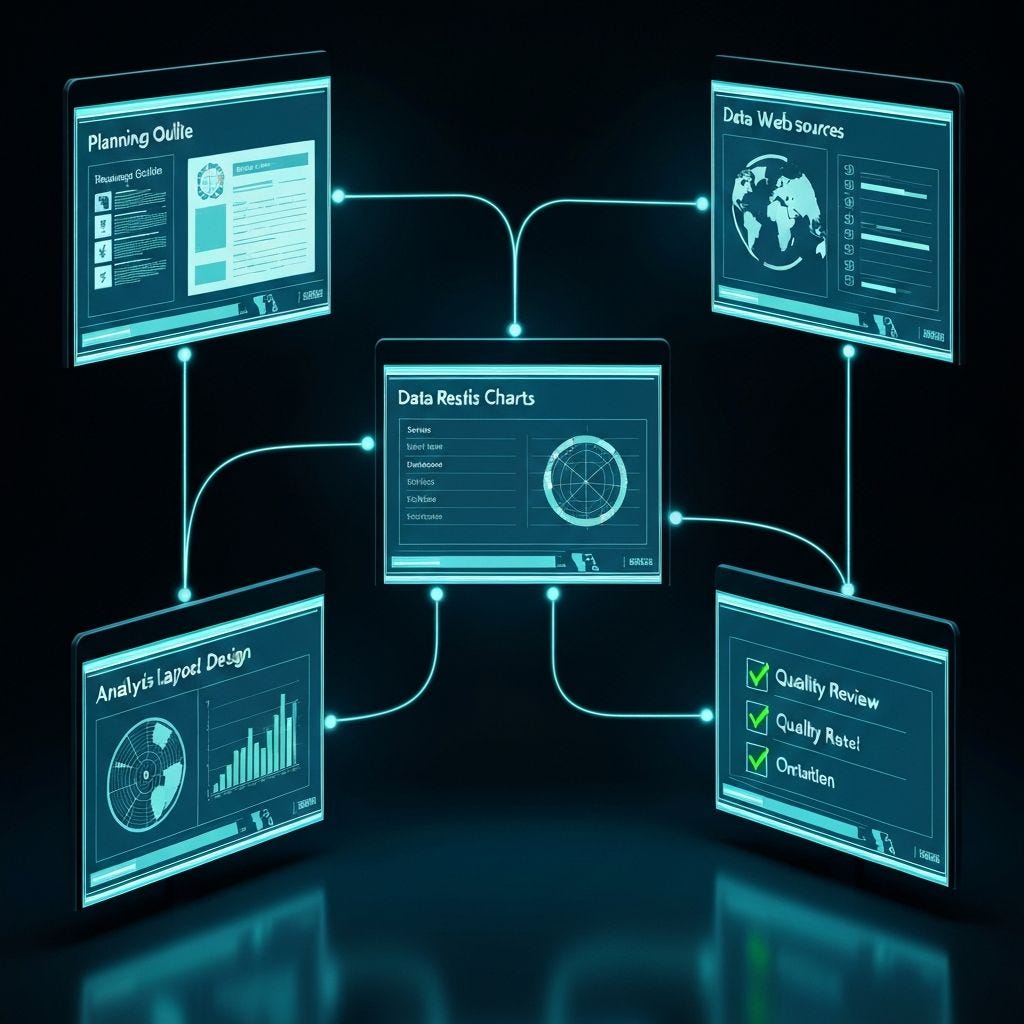 ChartGen AI多智能體簡報生成的封面圖片